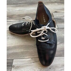 Trask Women’s Black Leather Lace Up Sneakers Shoes Size US 8.5 Brown Leather